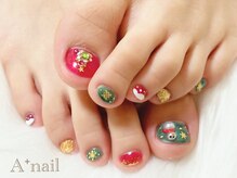 エープラスネイル(A+nail)/Footクリスマス