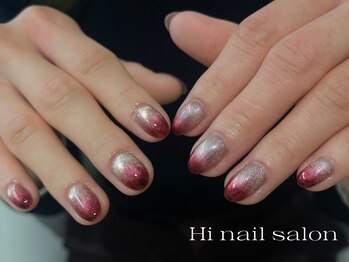 ハイネイル 池袋(Hi nail)/マグネットカラーグラデーション