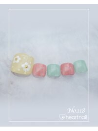 フットネイル：No.118