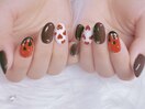 ハロウィンネイル