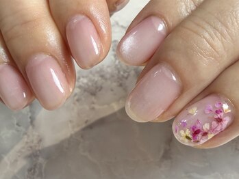 エマ(EMA)/マグネット×押し花グラデ