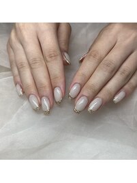 white × gold
