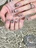 【Hand☆】大きいビジューストーンなんでもつけ放題★120分間コース￥8980