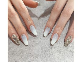 埋めつくしネイルデザイン