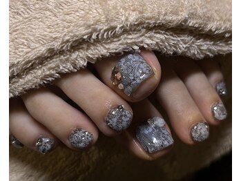 アース コアフュールボーテ 新潟中野山店 (EARTH Coiffure beaute')/レースネイル