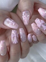 Shiori Nailsalon　持ち込み・長さだしサロン/ガーリー｜クロムネイル