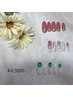 【夏の定額制】￥4980（３種、パラジェル+500円、ケア込）カラーチェンジＯK！