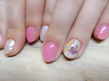 アミュリー ネイル アトリエ(Amury nail atelier)/押し花ネイル♪