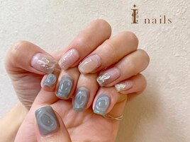 ちぐはぐネイル