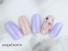 インフェイシャス 大丸福岡天神店/押し花ネイル 
