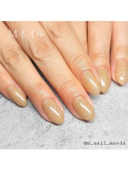 エムネイル(Ｍ)/_ラメワンカラー_