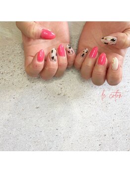 ルコトン(le coton)/sample【フラットアート】