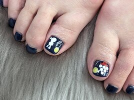 お月見ネイル