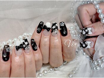 ヴィープラス(Vi+)/☆モノトーンチェック柄☆