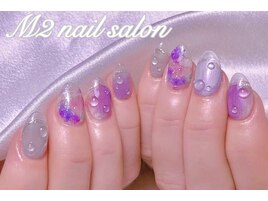 水滴アジサイネイル