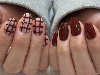 エムワイユーネイル(myu.nail)/ボルドーネイル・.*+