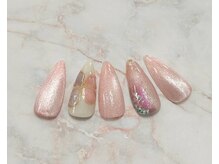 ジェー エス シー ネイル(J.S.C.nail)/梅雨ネイル/4本アート