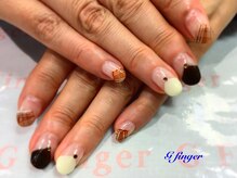 ジー フィンガー 千葉店(G)/バレンタインネイル