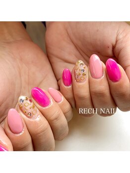レッシュネイル サロンアンドスクール(RECH NAIL salon&school)/Pink☆