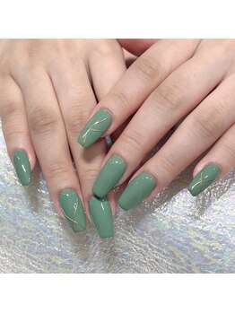 クイーンズビューティーサロン 新宿本店(Queen's beauty salon)/チップ長さ出しアート定額コース