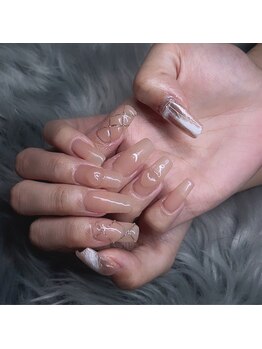 ヘブン ネイル 鶯谷(HEAVEN Nail)/ヌードベージュネイル