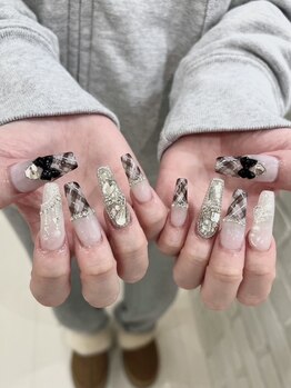 長さ出しのできるサロン