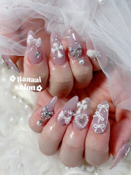 ハナアイ サロン 新大久保店(hanaai salon)/自爪パーツ付け放題7980円