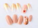 紅葉（もみじ）ネイル