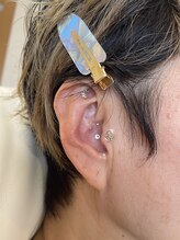 ラピス(Lapis)/耳つぼジュエリー♪施術例