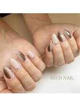 レッシュネイル サロンアンドスクール(RECH NAIL salon&school)/ブラウングラデーション