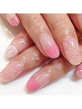 ブラウ ネイル パーティー(Blau Nail Party)/桜ジェルネイル