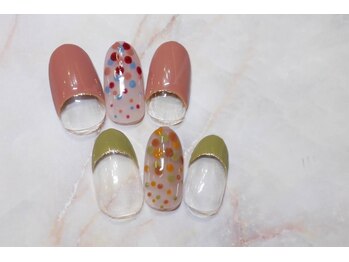 ネイルサロン ブリオン(Nail Salon Bullion)/ドットグラデーション