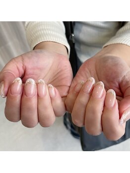 ミントリーフ バイ リート(Mint leaf by Reat)/マーブルフレンチ