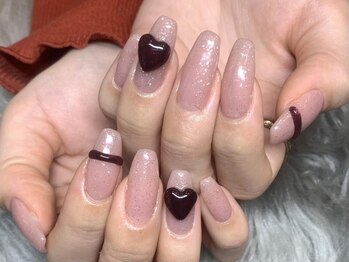 アングゥ ウル(ungu ul)/ハート/冬ネイル