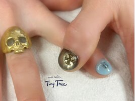 真鍮ゴールドネイル