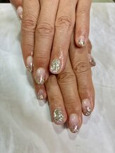 カミアンユイヤ ネイルラボ(KAMIANYUIYA Nail LAB)/ストーン埋め尽くし