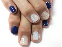 プロジェック/朝顔ネイル