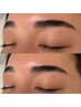 ハリウッドブロウリフト（眉毛パーマ+眉毛WAX+眉メイク）5500円
