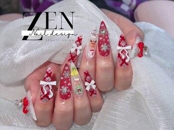 ゼン ネイル デザイン 池袋(ZEN NAIL DESIGN)/* 長 さだしやり放題×つけ放題