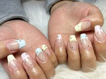 トゥインクルムーン(Twinkle Moon)/フレンチネイル