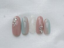 モンシャブラン(Mon Chat Blanc)/4月☆3種限定アート ￥5000