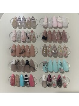 スチョン 本八幡店(Schon)の写真/長さや形に囚われずに可愛いデザインを♪