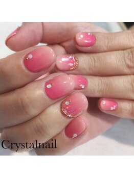 クリスタルネイル ボンベルタ橘店(CRYSTAL NAIL)/グラデーションネイル
