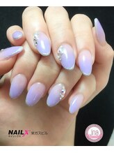 ネイリックス 栄ガスビル(NAILX)/パープルネイル☆