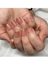 ミントリーフ バイ リート(Mint leaf by Reat)/ピンクラメネイル