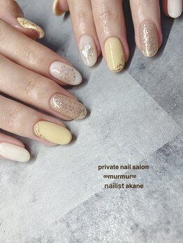 プライベート ネイルサロン マーマ(murmur)/シェルデザイン