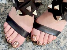 ネイルマジック 仙台一番町店(NAIL MAJIC)/ミラーフットネイル☆