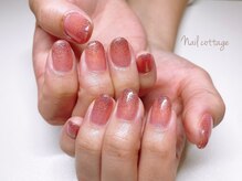 ネイルコテージ(Nail cottage)/フラッシュネイル　￥7700