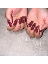 ジゼルネイル(Gisele Nail)/ボルドーフラッシュ