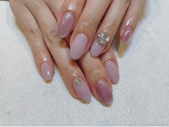 レアレアネイル(Lealeanail)/【パラジェル】Vカットネイル